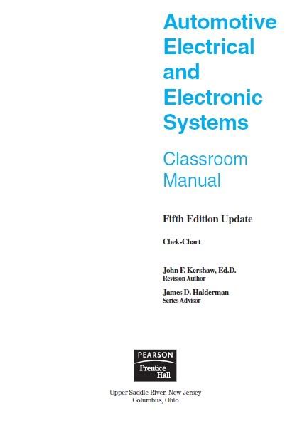 [O-H] Ebook:Automotive Electrical and Electronic Systems 5e