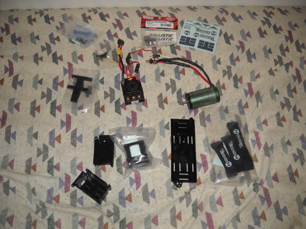 traxxas revo 3.3 electric conversion kit