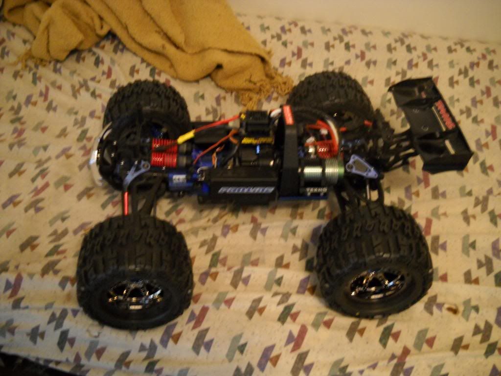 traxxas revo 3.3 electric conversion kit