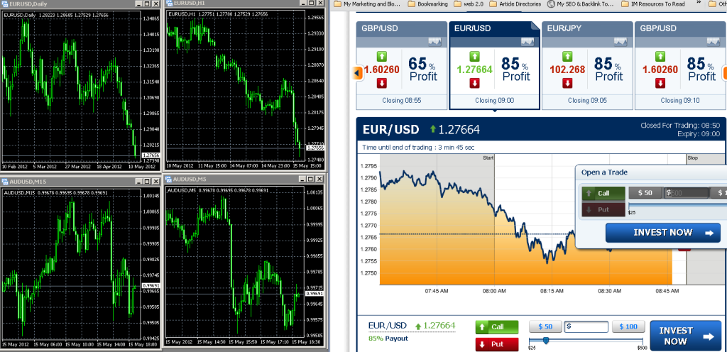 Opteck Binary Options Trading - Forex EUR/USD