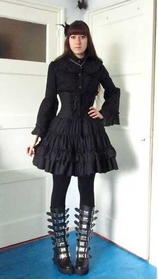 vestidos estilo goticos para quinceaños