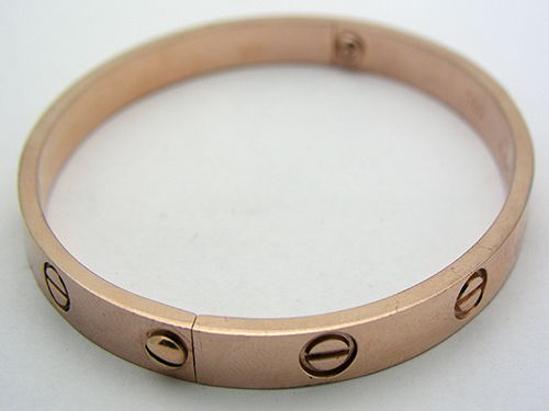 Details about CARTIER LOVE BRACELET 18 K Gold ELECTRO PLATED