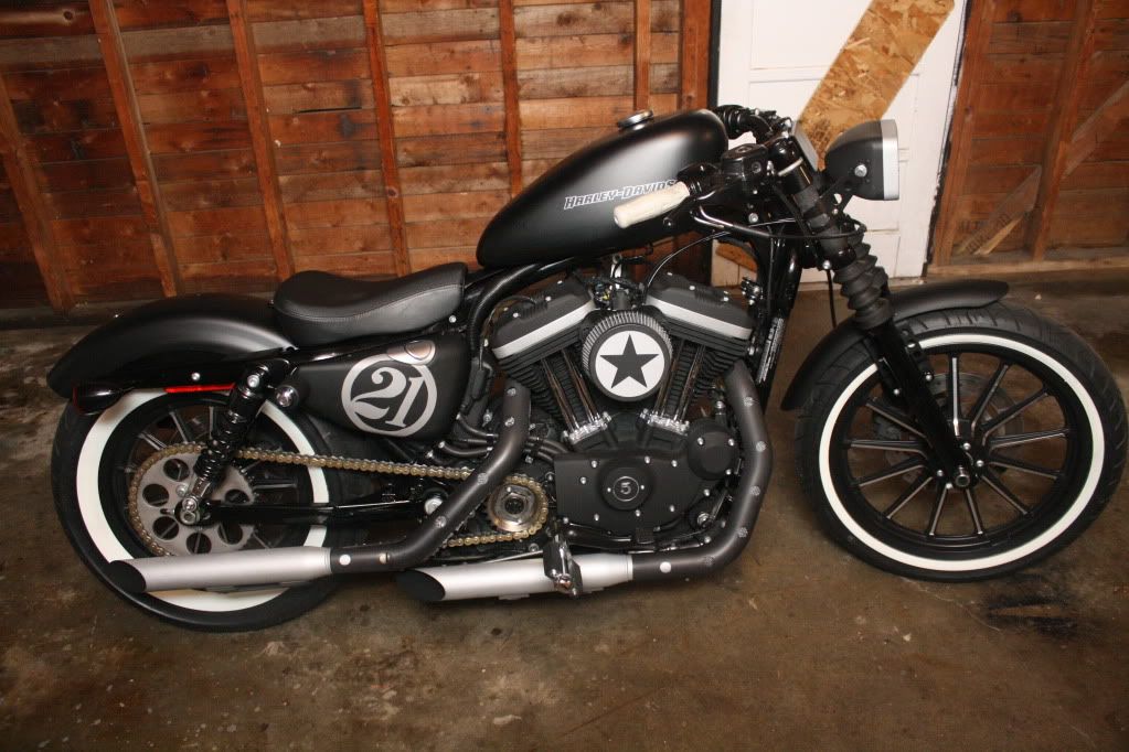 Lets see them white walls on the Iron... Harley Davidson Forums