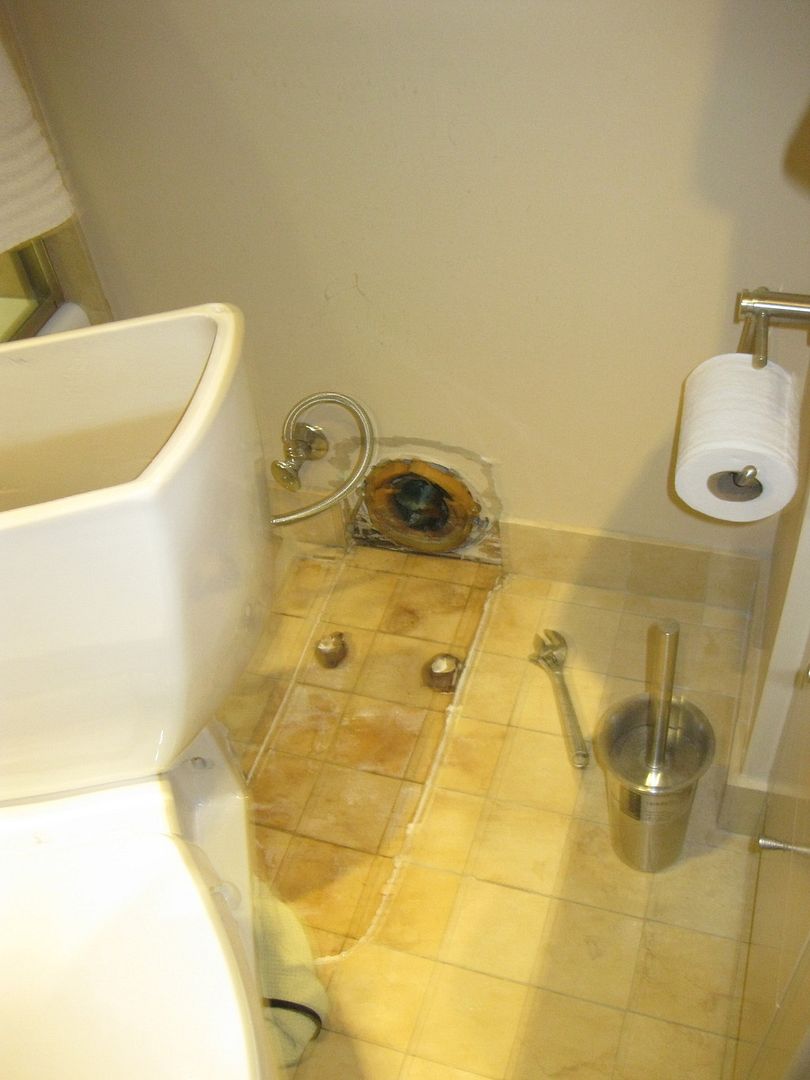 Rear Outlet Floor Mounted Toilet HELP Plumbing DIY Home Improvement DIYChatroom