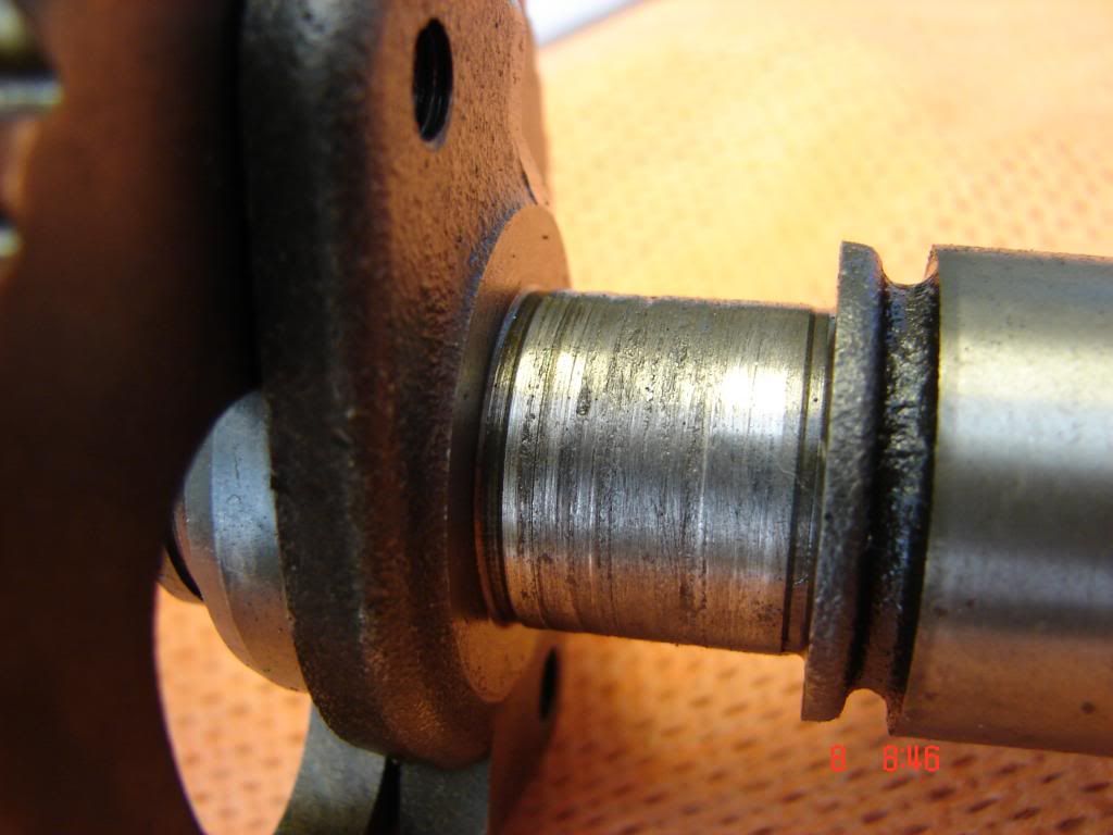 cb250t CAM JOURNALS SCORED Honda Twins