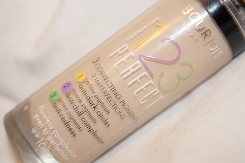 bourjois 123 perfect foundation review