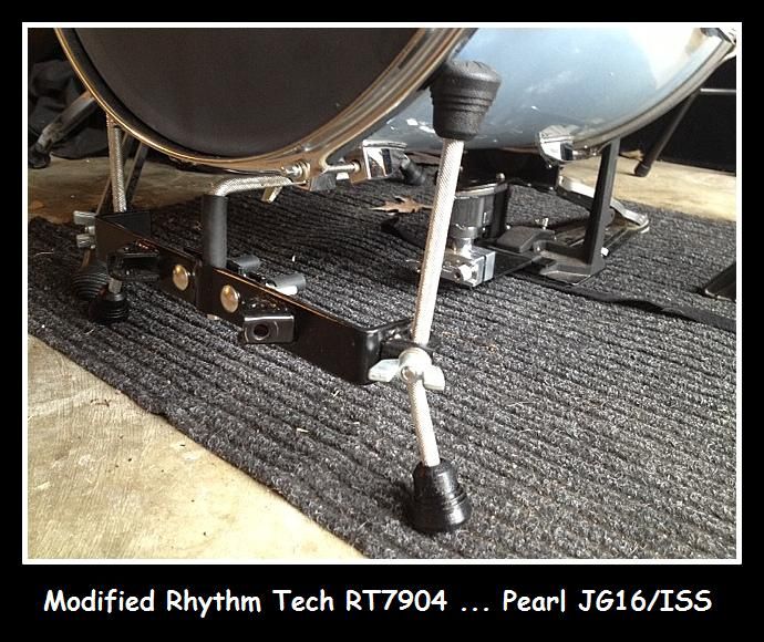 bass drum lifter for 16'' tom to kick conversion. DRUMMERWORLD OFFICIAL DISCUSSION FORUM