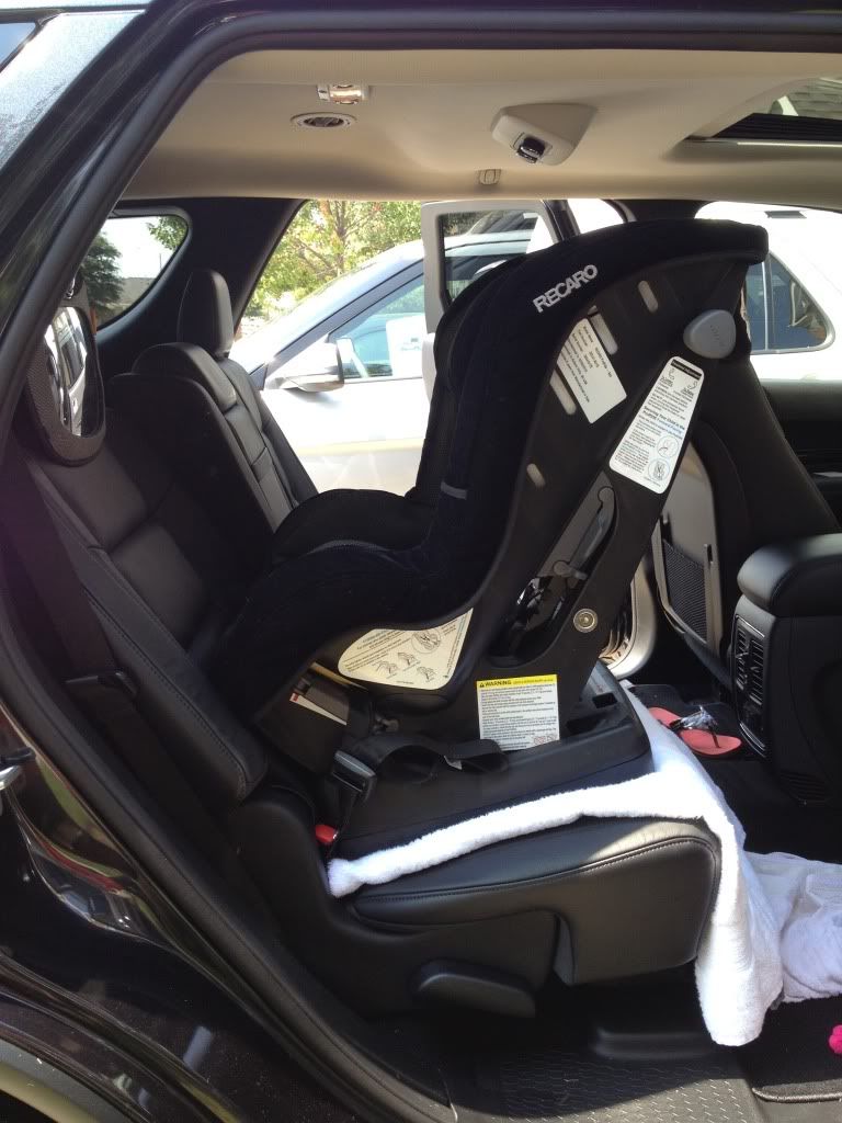 Suggestions for better install on my Recaro Proride | BabyCenter