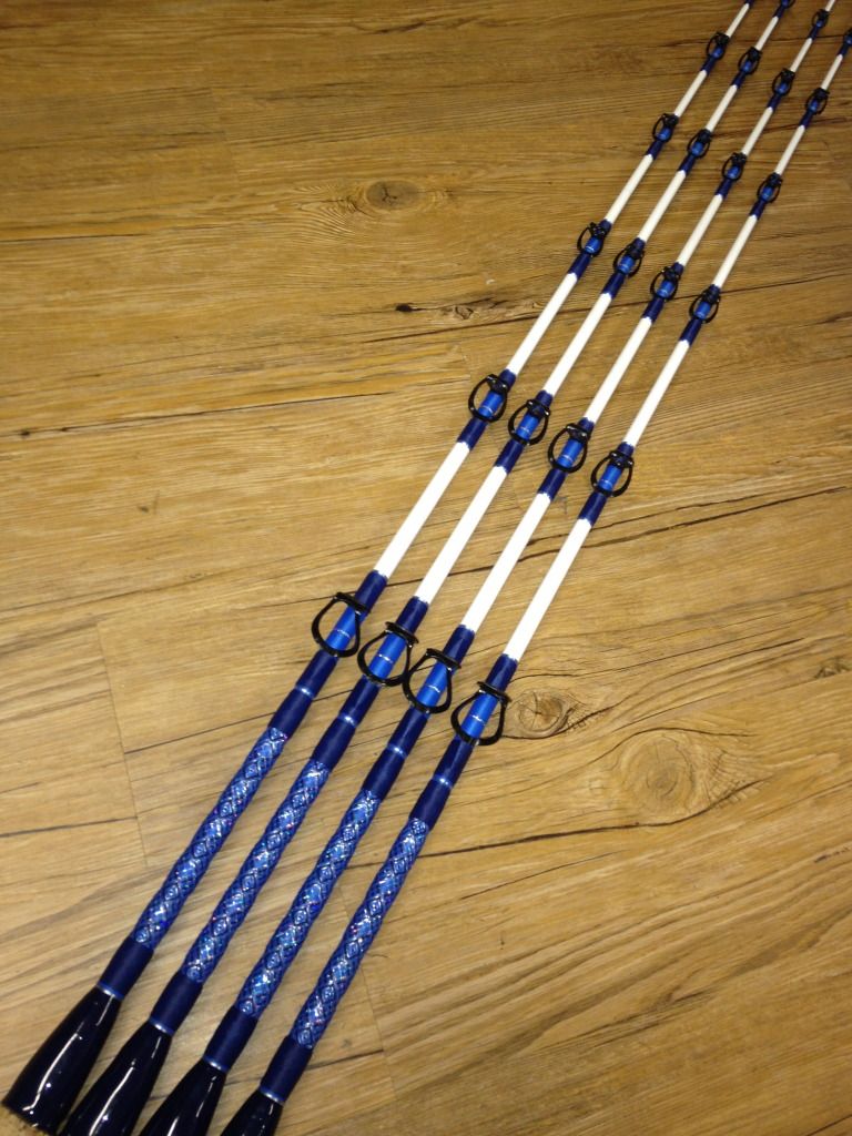 Connley Fishing White Blanks Custom Rods