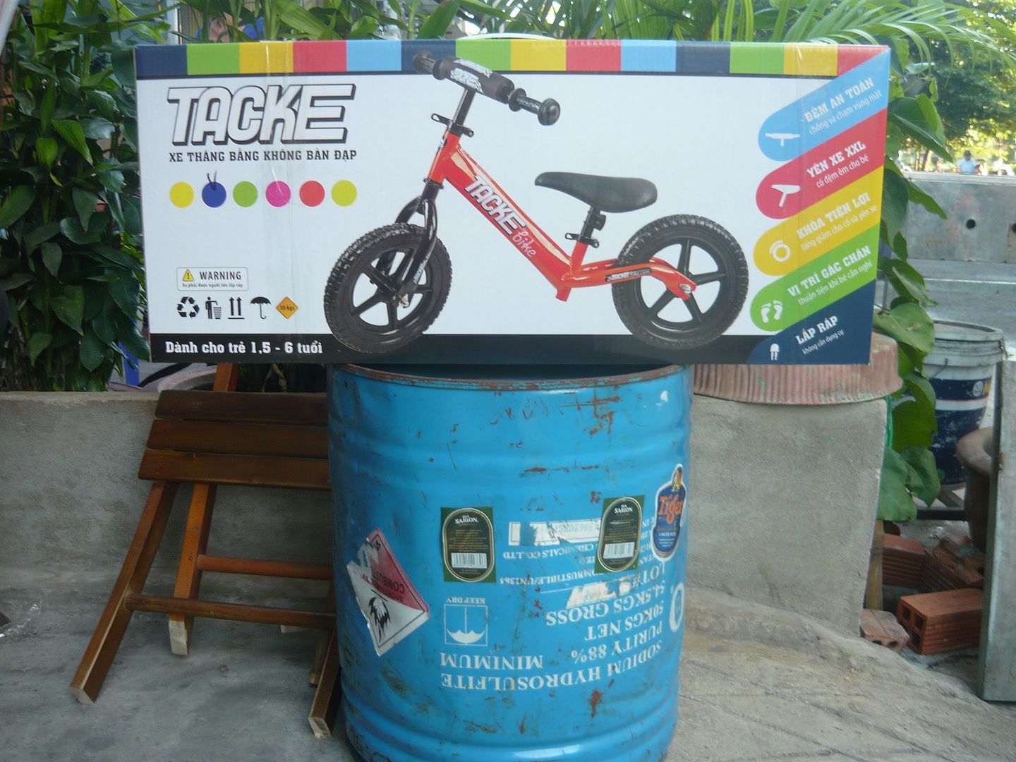 Tacke Bike - Xe Đạp Mini Thăng Bằng Không Bàn Đạp Dành Cho Trẻ Em (1,5 đến 06 tuổi) - 1