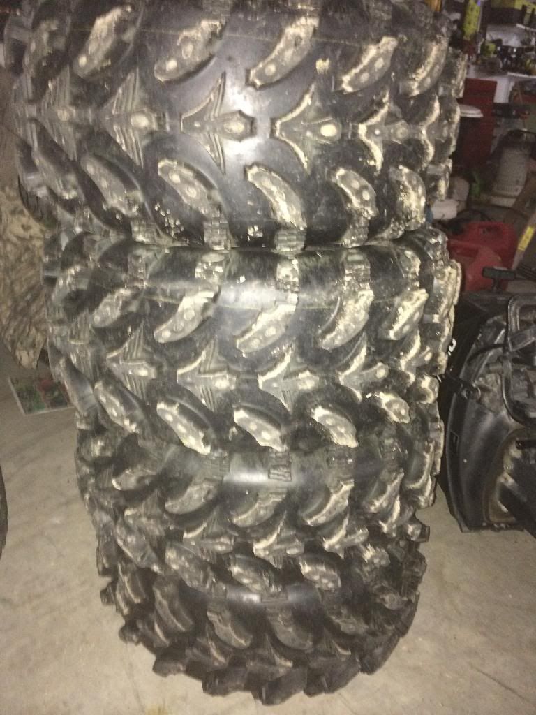 26" swamp lite atv mud tires