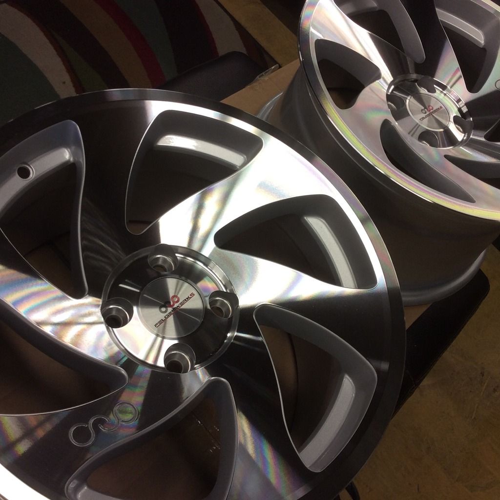 FelgenWerks .003 15x8 4x100 True Directional Great Look CHECK OUT