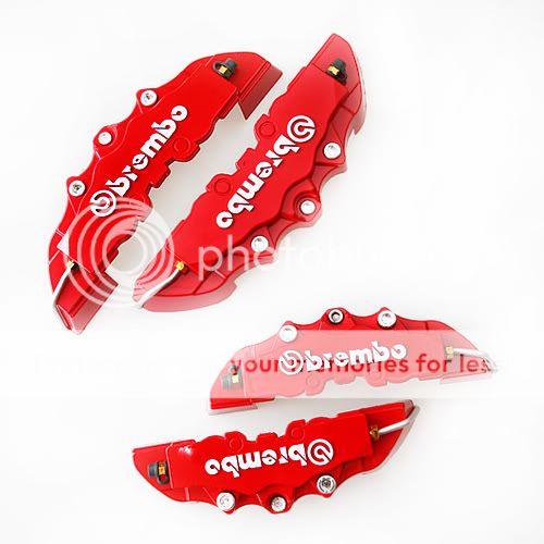   Rear Brake Caliper Cover Kit Car Auto Wheels Parts Universal