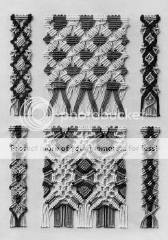 Macrame Patterns & Instructions Craft Guide Book. Knots hemp cord ...