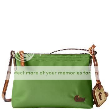 DOONEY & BOURKE N ylon Crossbody Pouchette, Emeraldwith